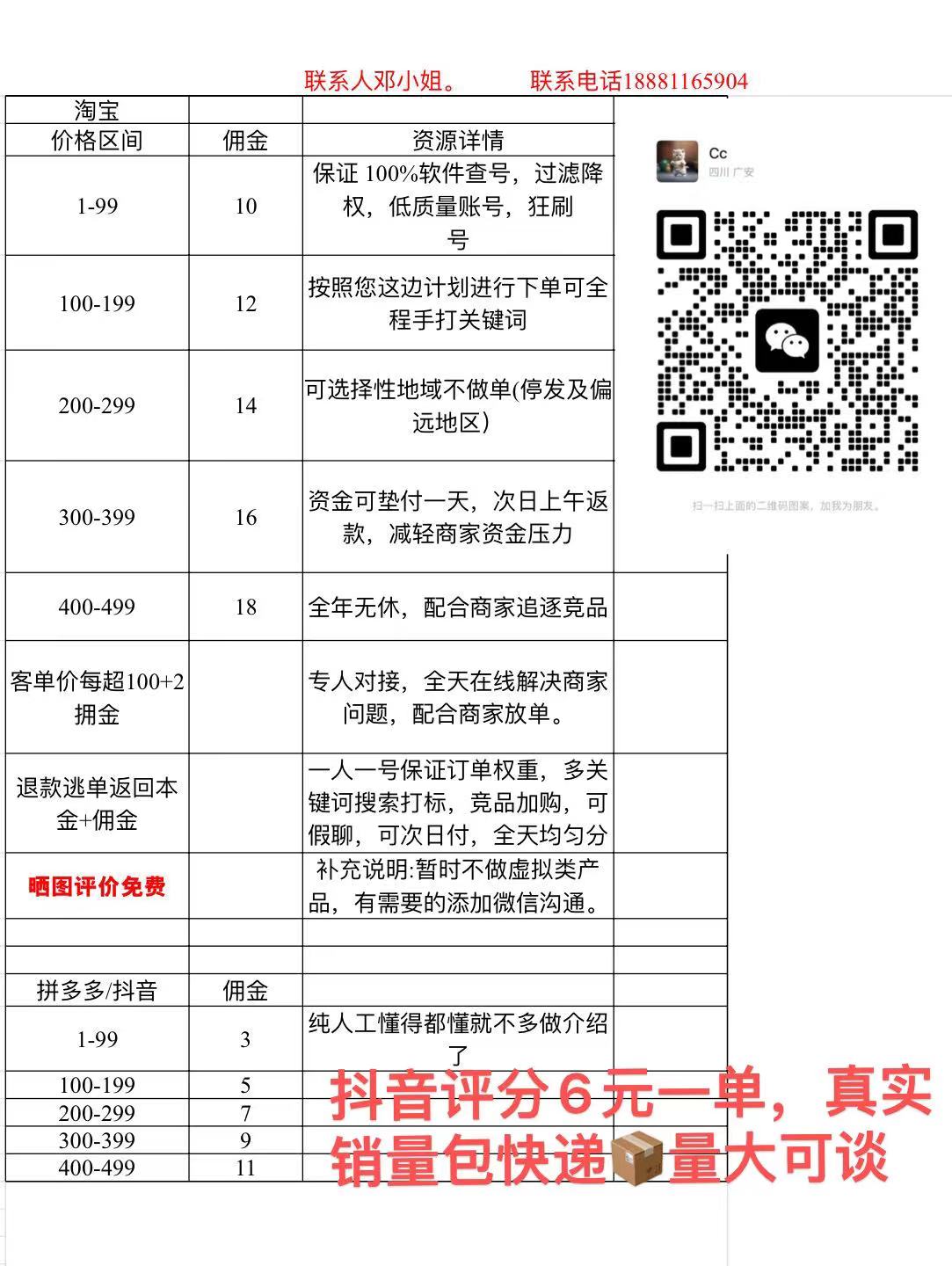 全平台接单--支持淘宝、抖音、京东、拼多多